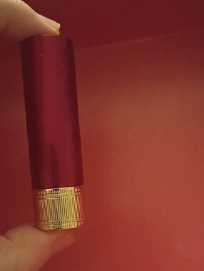 Gucci Red Lipstick with Gold Cap